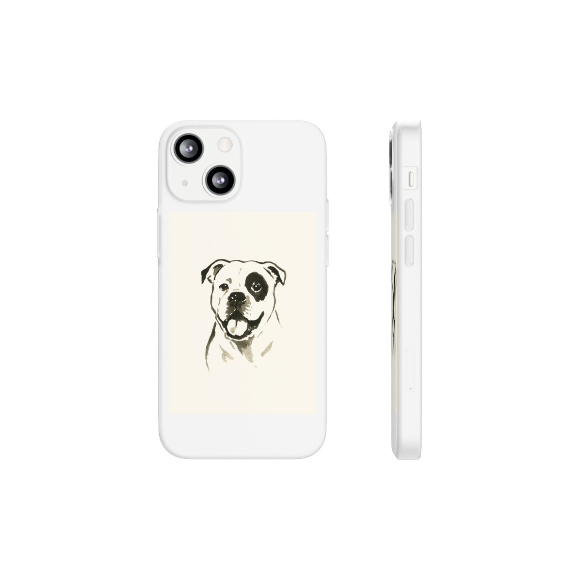 Japanese Sumi-e Style - Custom Pet Phone Case