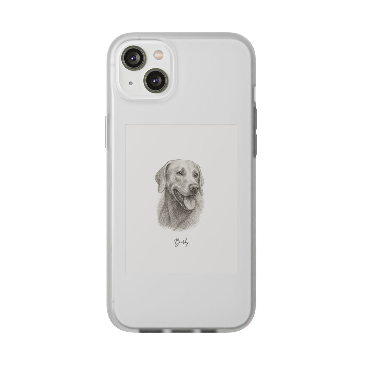 Hand Drawing Style - Custom Pet Phone Case