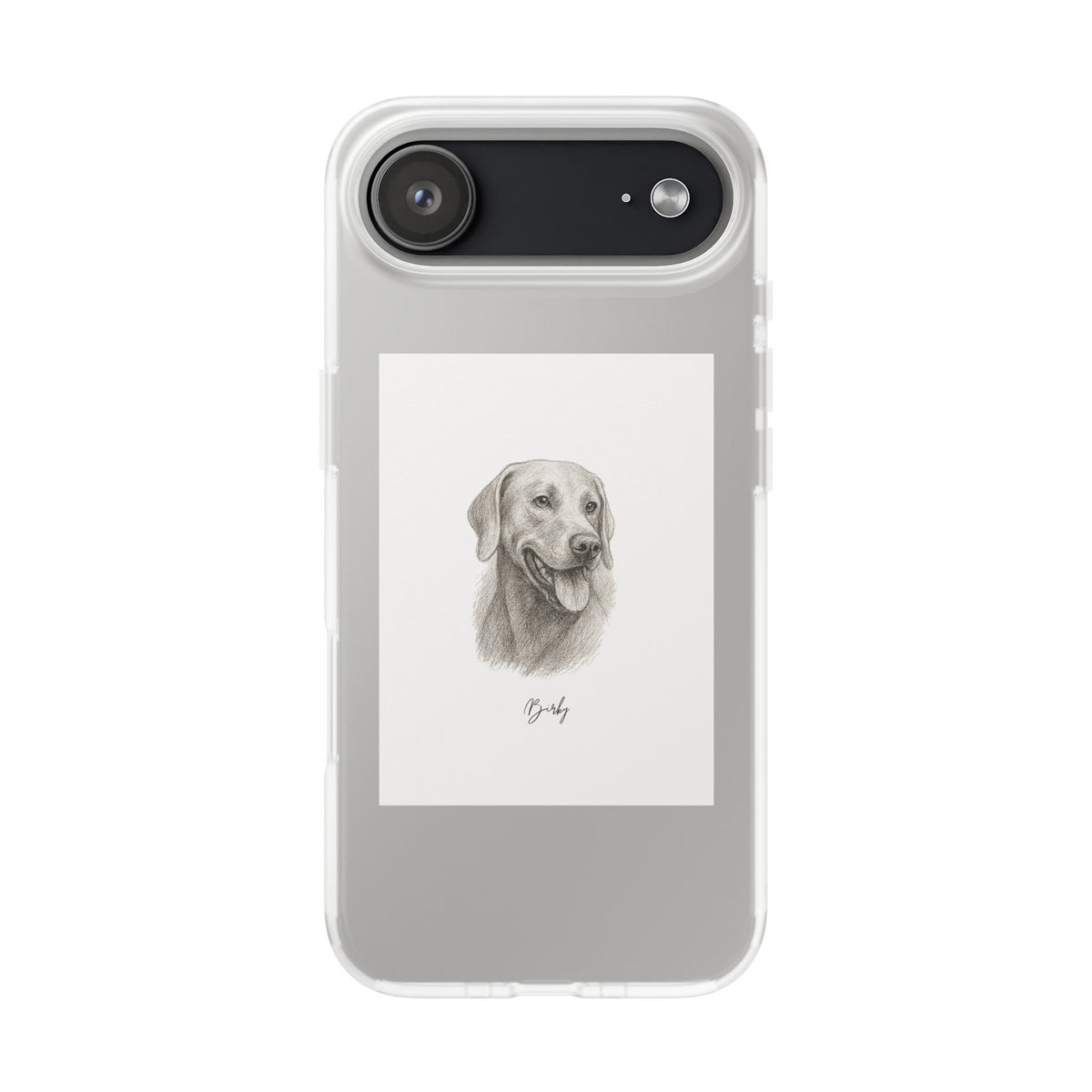 Hand Drawing Style - Custom Pet Phone Case