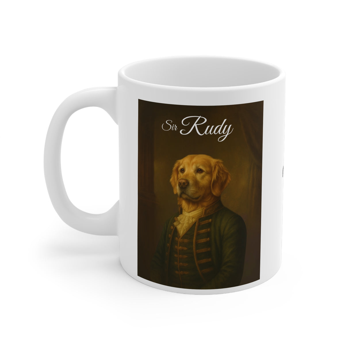Royal Portrait Style - Custom Pet Mug
