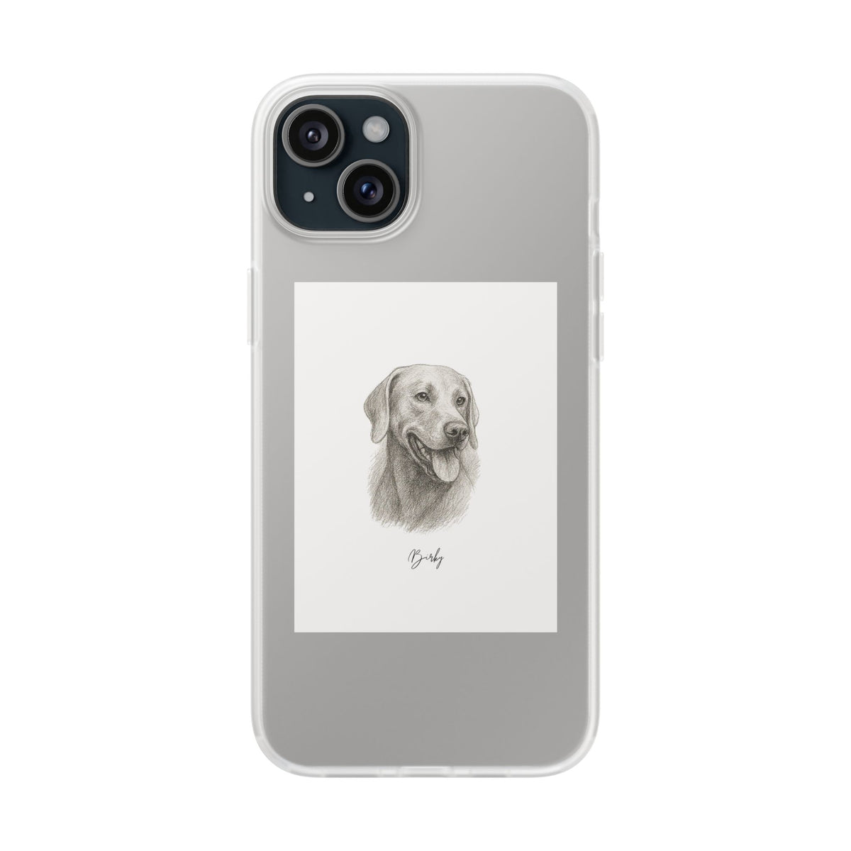 Hand Drawing Style - Custom Pet Phone Case