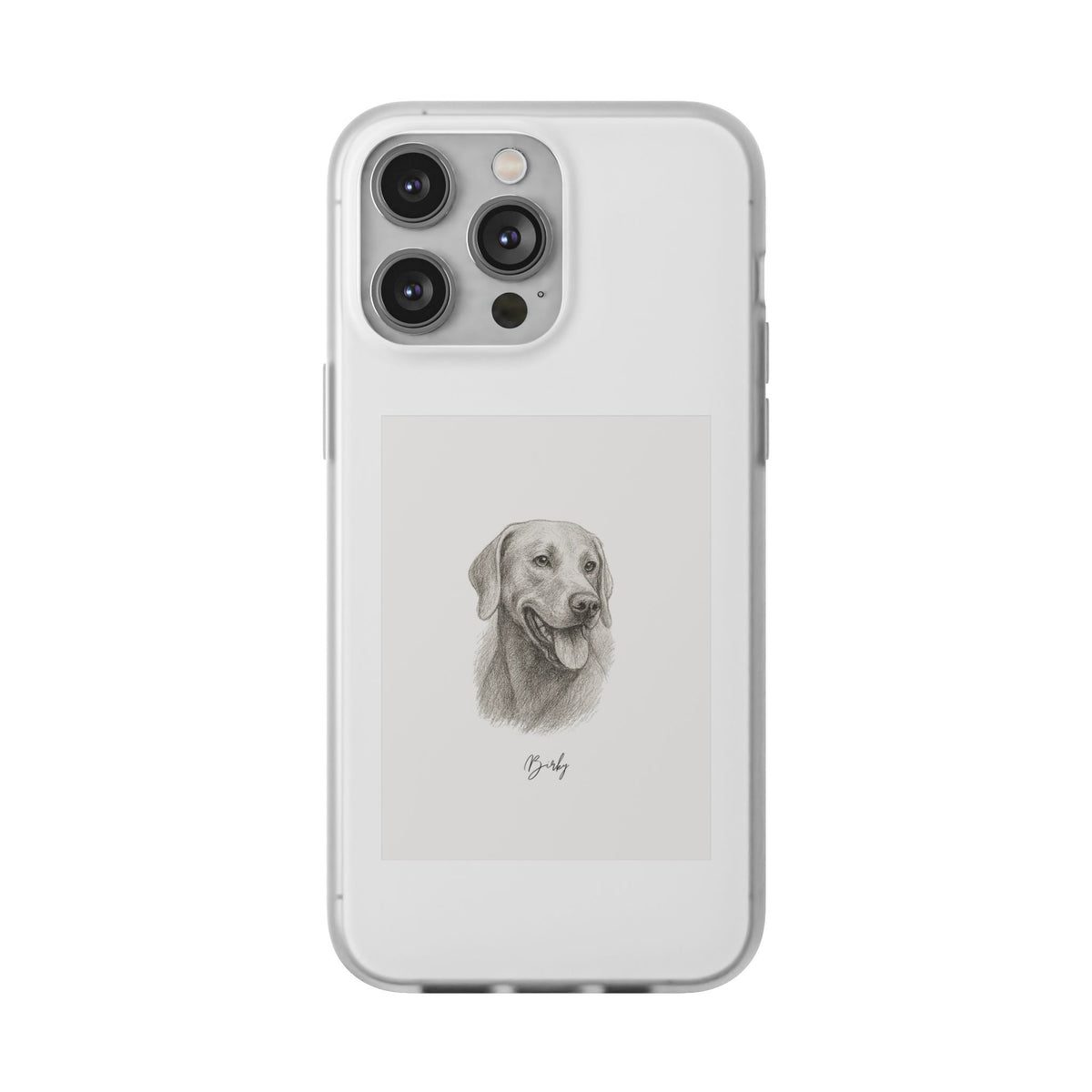 Hand Drawing Style - Custom Pet Phone Case