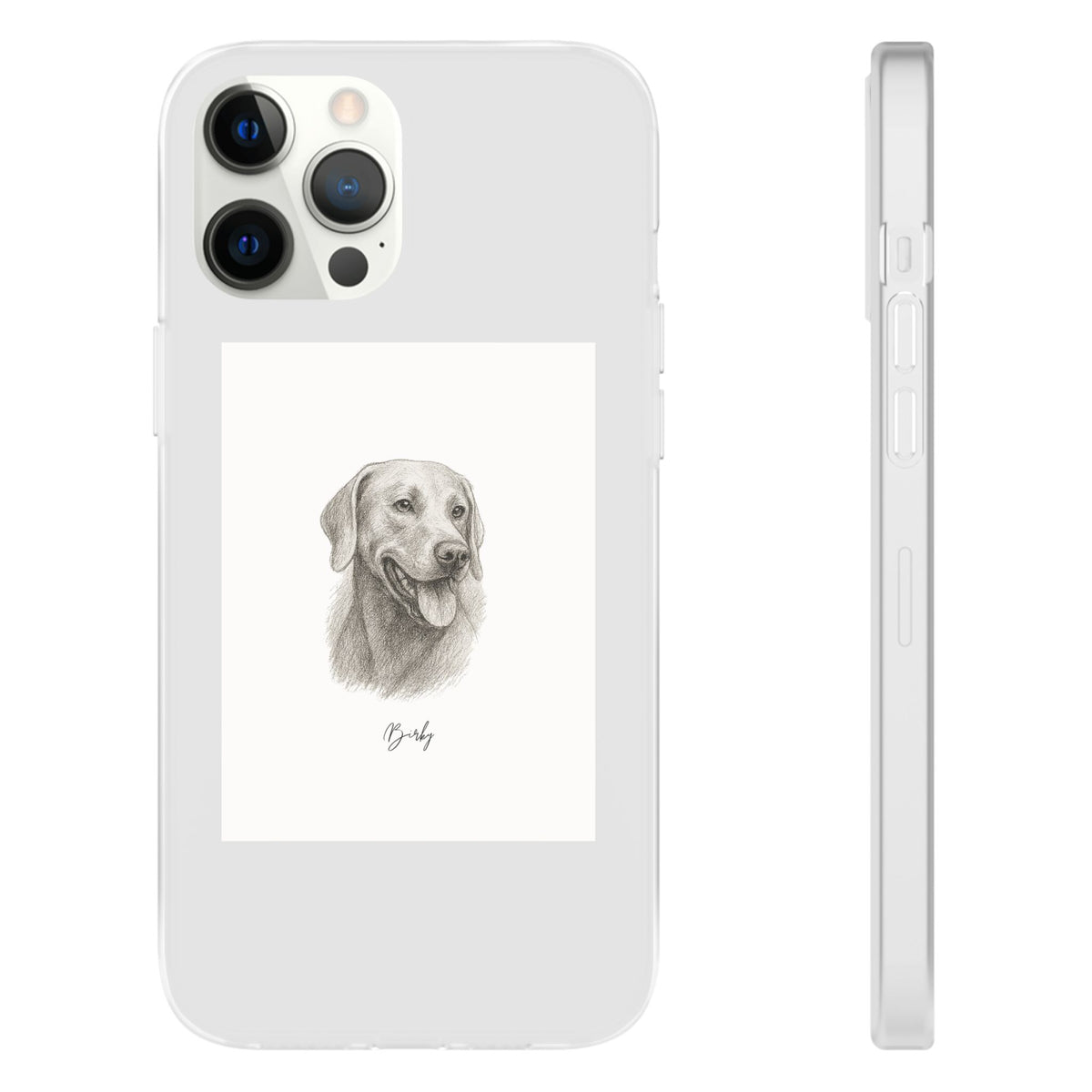 Hand Drawing Style - Custom Pet Phone Case
