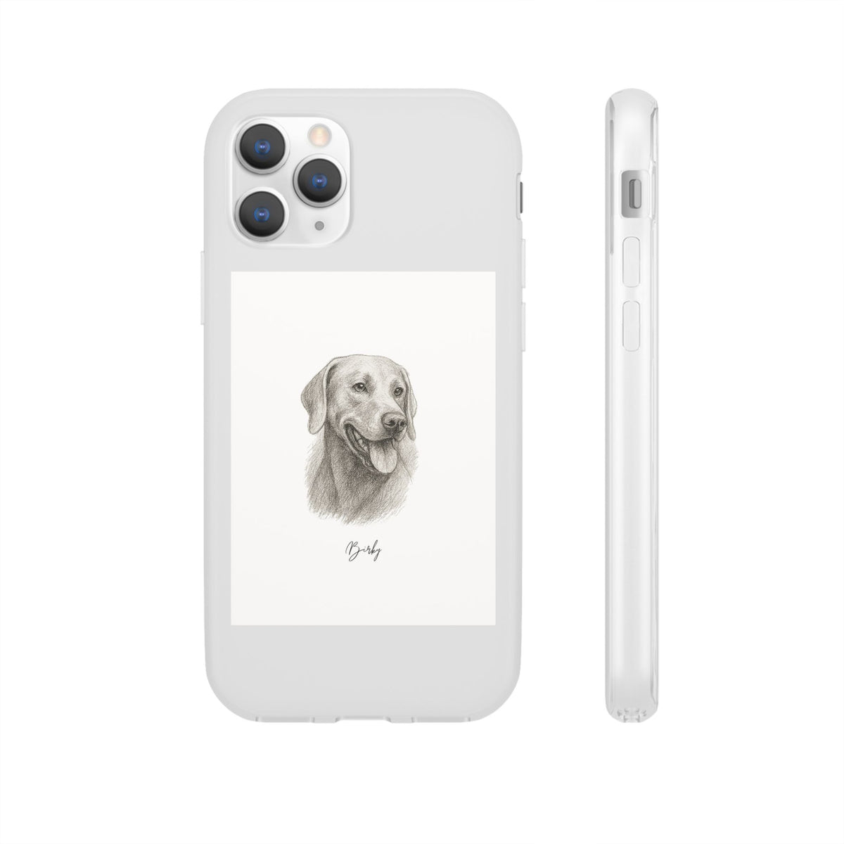 Hand Drawing Style - Custom Pet Phone Case