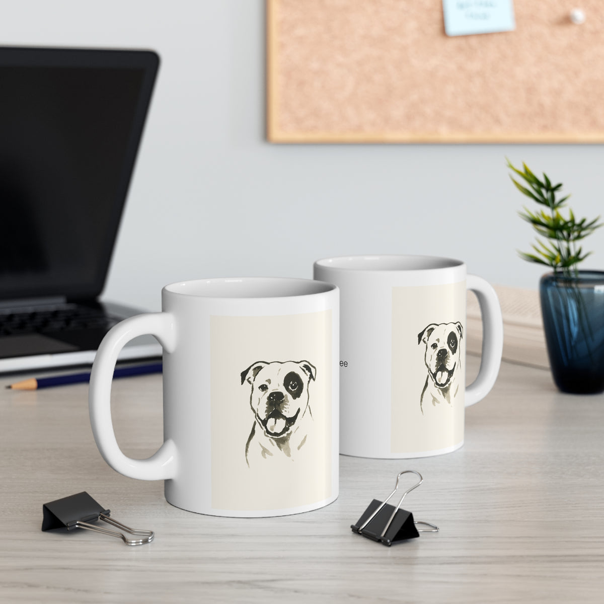Japanese Sumi-e Style - Custom Pet Mug