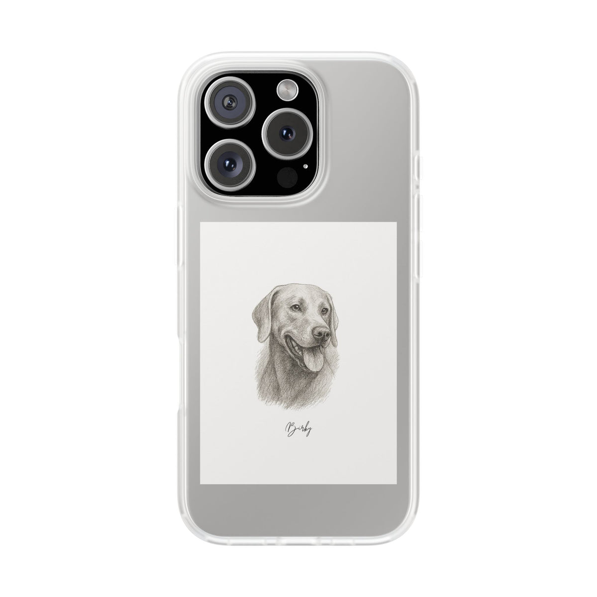 Hand Drawing Style - Custom Pet Phone Case
