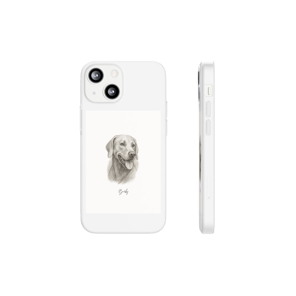 Hand Drawing Style - Custom Pet Phone Case