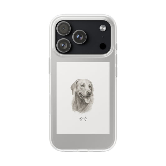 Hand Drawing Style - Custom Pet Phone Case