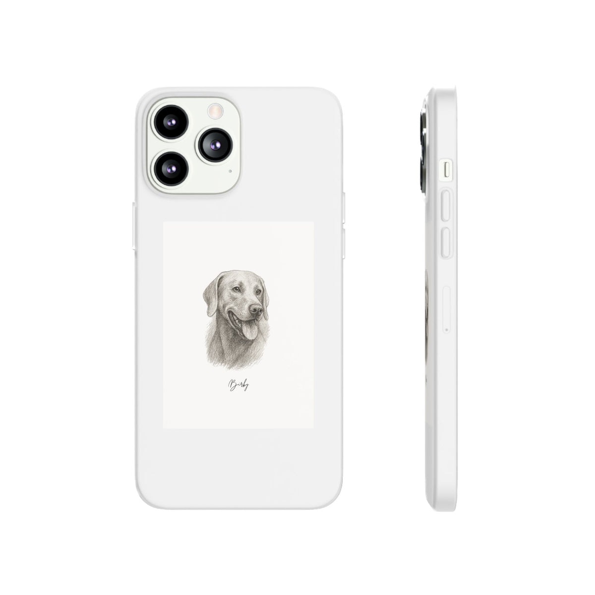 Hand Drawing Style - Custom Pet Phone Case