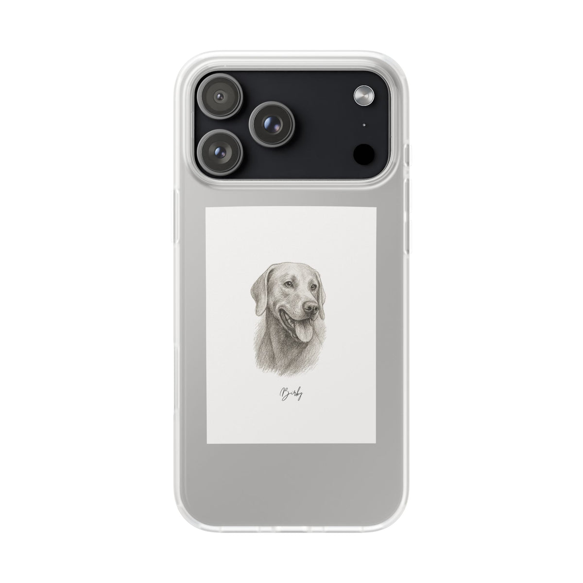 Hand Drawing Style - Custom Pet Phone Case