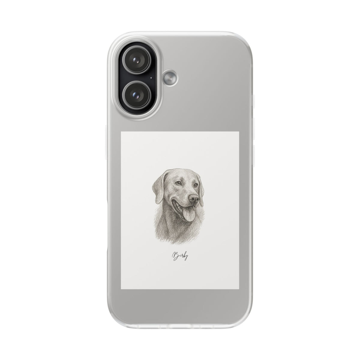 Hand Drawing Style - Custom Pet Phone Case