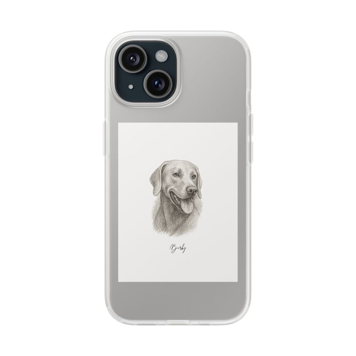 Hand Drawing Style - Custom Pet Phone Case