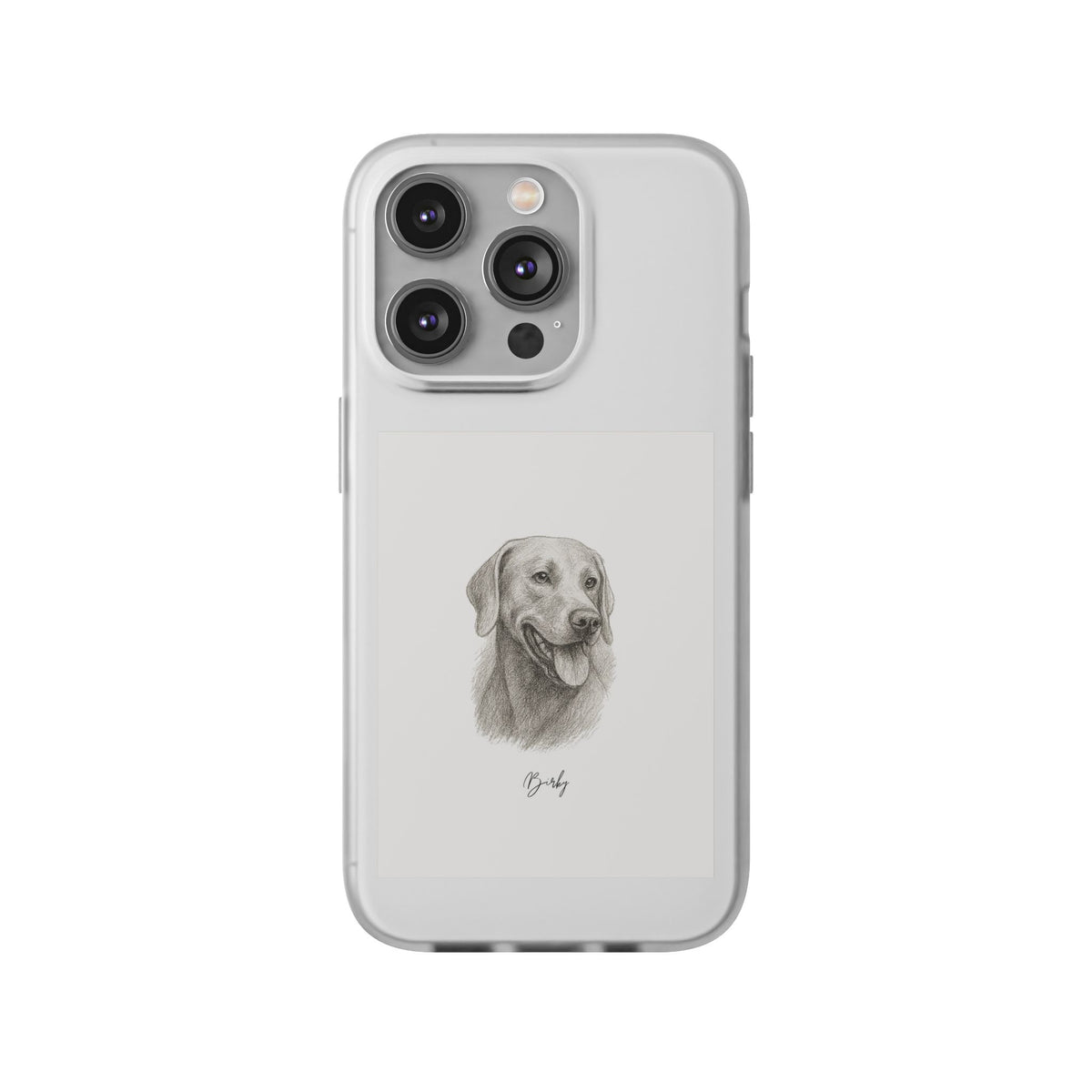 Hand Drawing Style - Custom Pet Phone Case