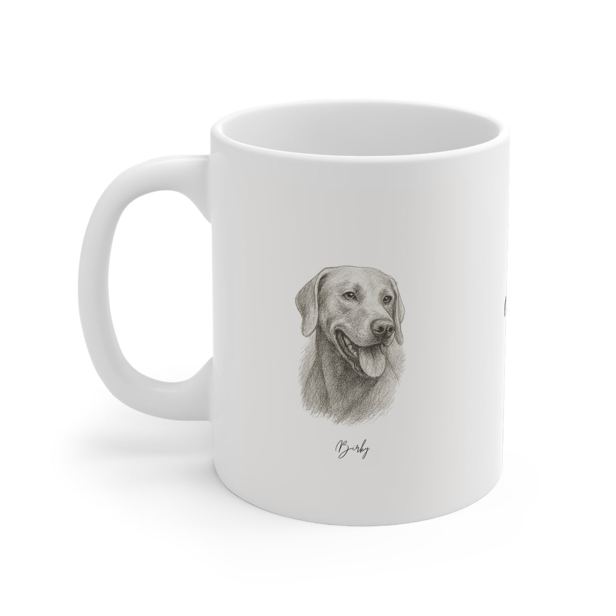 Hand Drawing Style - Custom Pet Mug