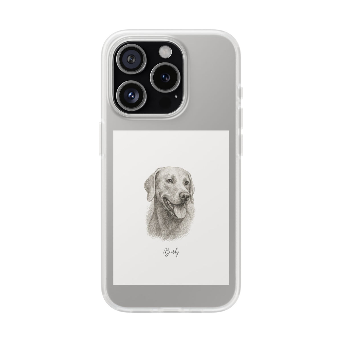 Hand Drawing Style - Custom Pet Phone Case
