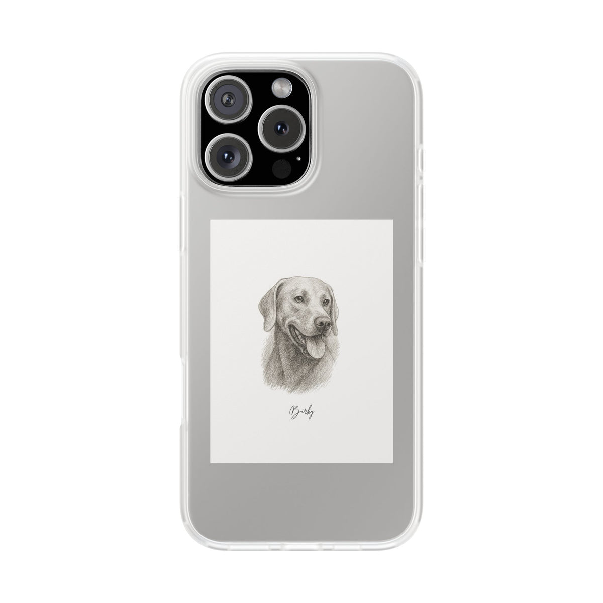 Hand Drawing Style - Custom Pet Phone Case