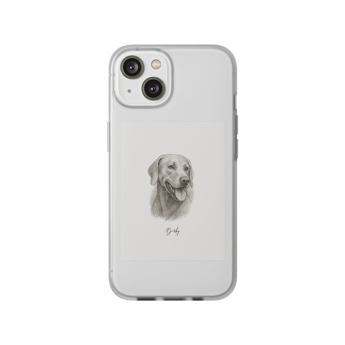 Hand Drawing Style - Custom Pet Phone Case
