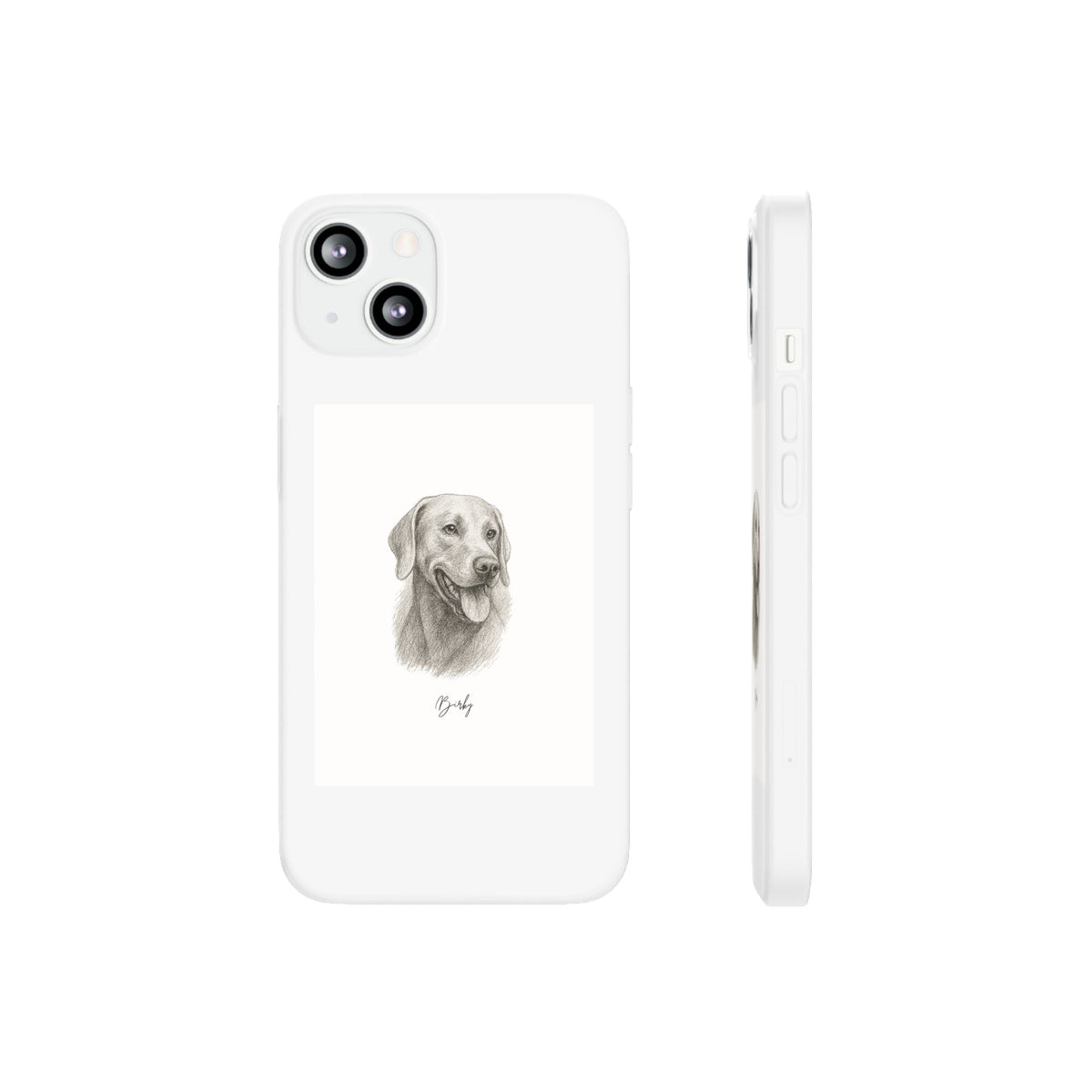 Hand Drawing Style - Custom Pet Phone Case