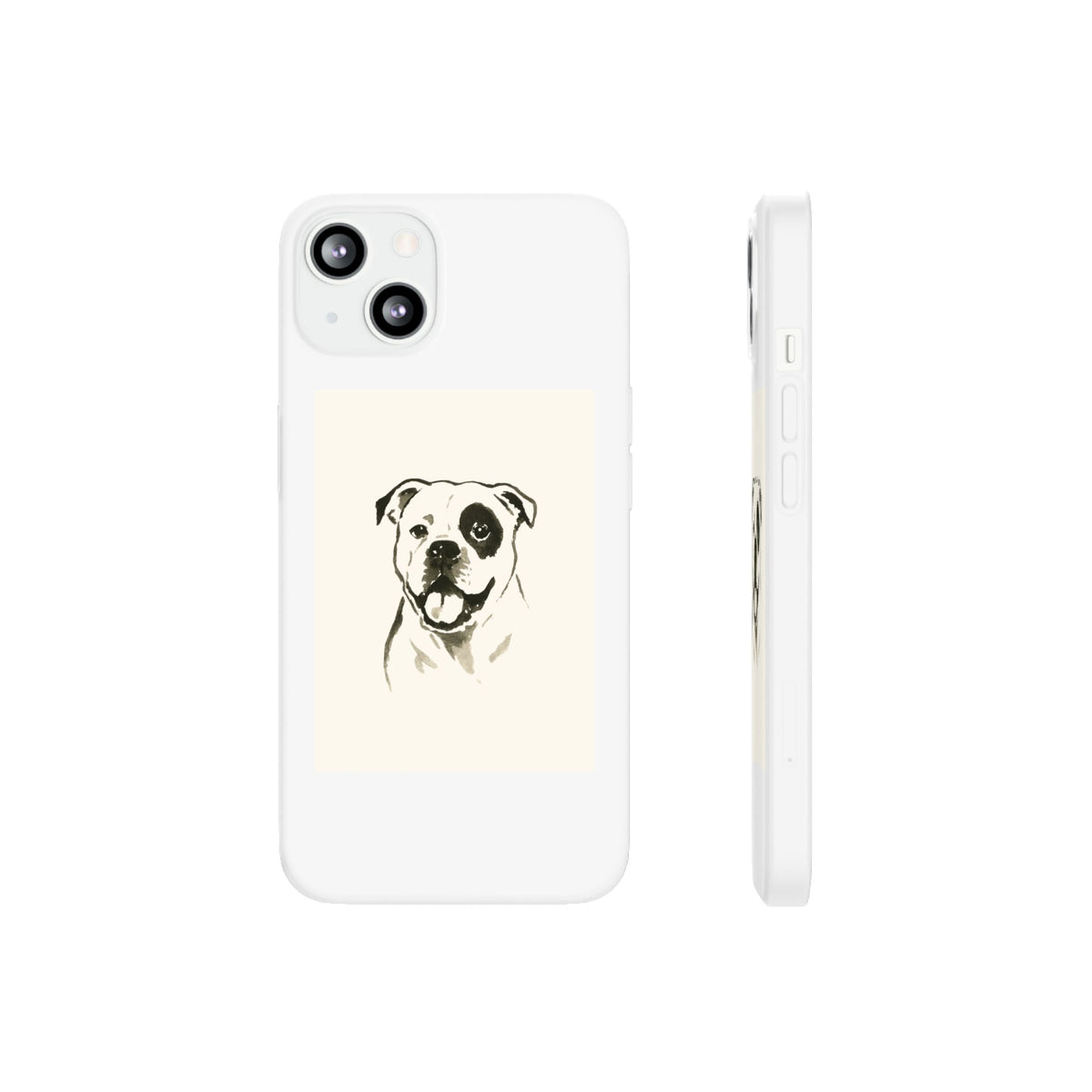 Japanese Sumi-e Style - Custom Pet Phone Case