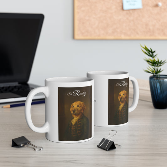 Royal Portrait Style - Custom Pet Mug