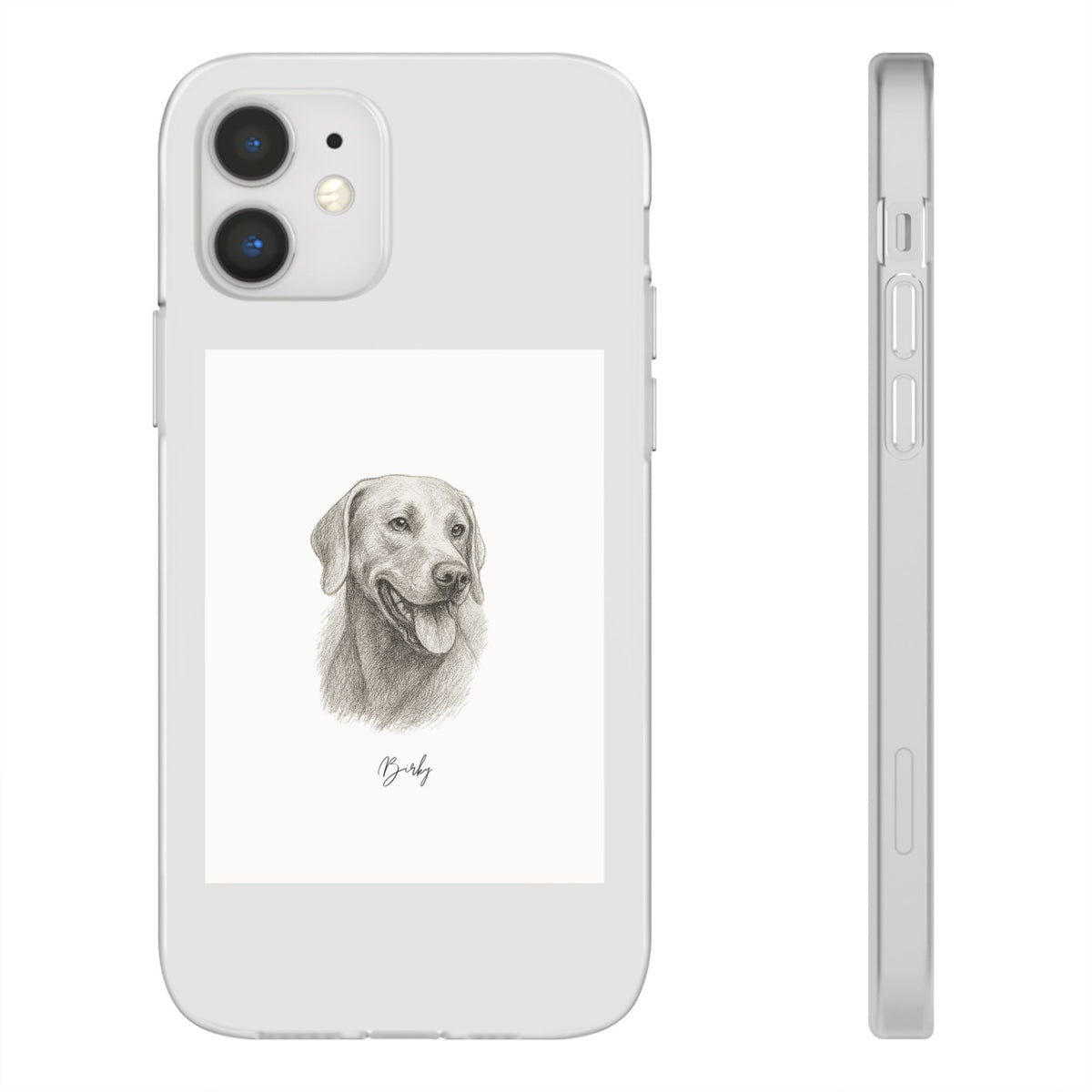 Hand Drawing Style - Custom Pet Phone Case