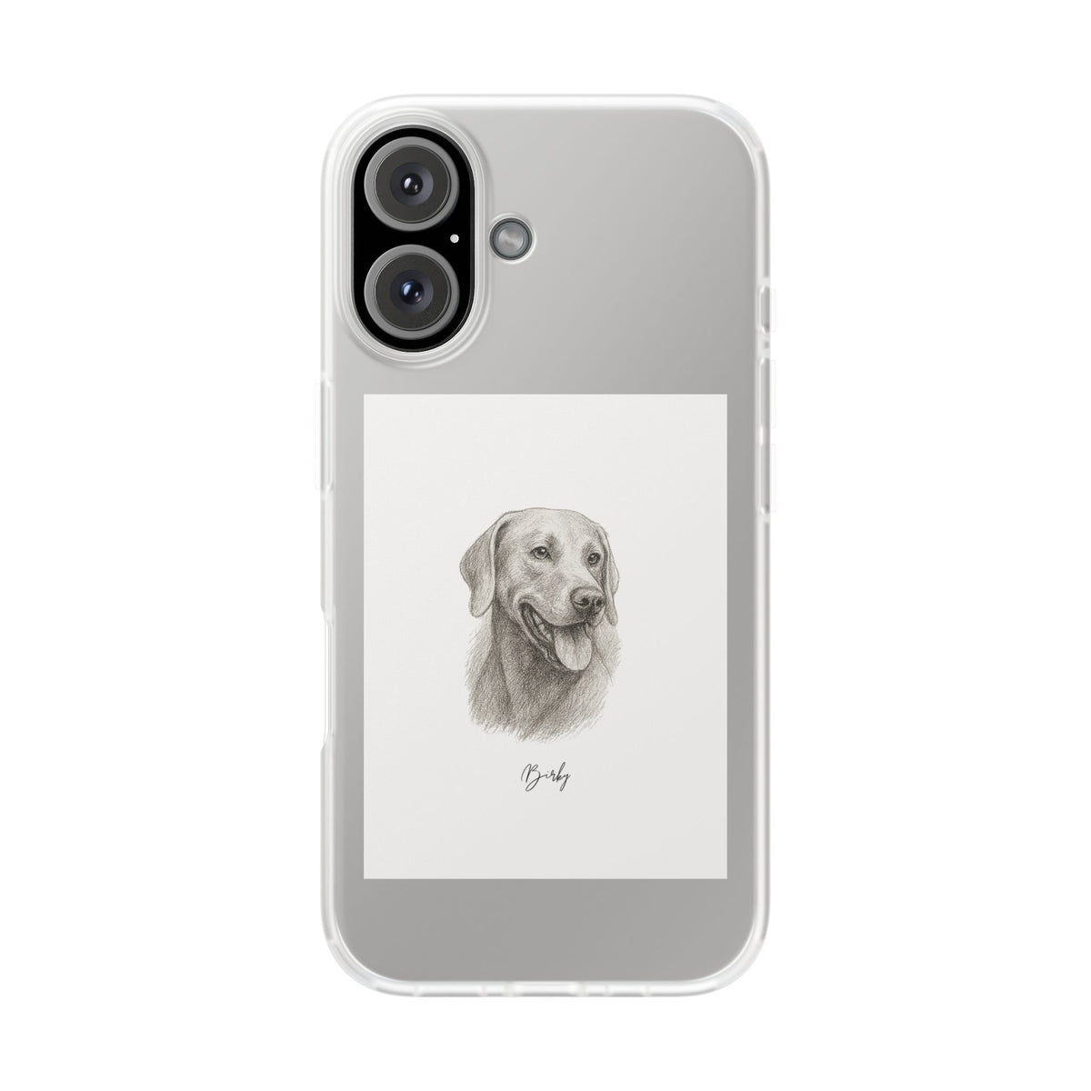 Hand Drawing Style - Custom Pet Phone Case