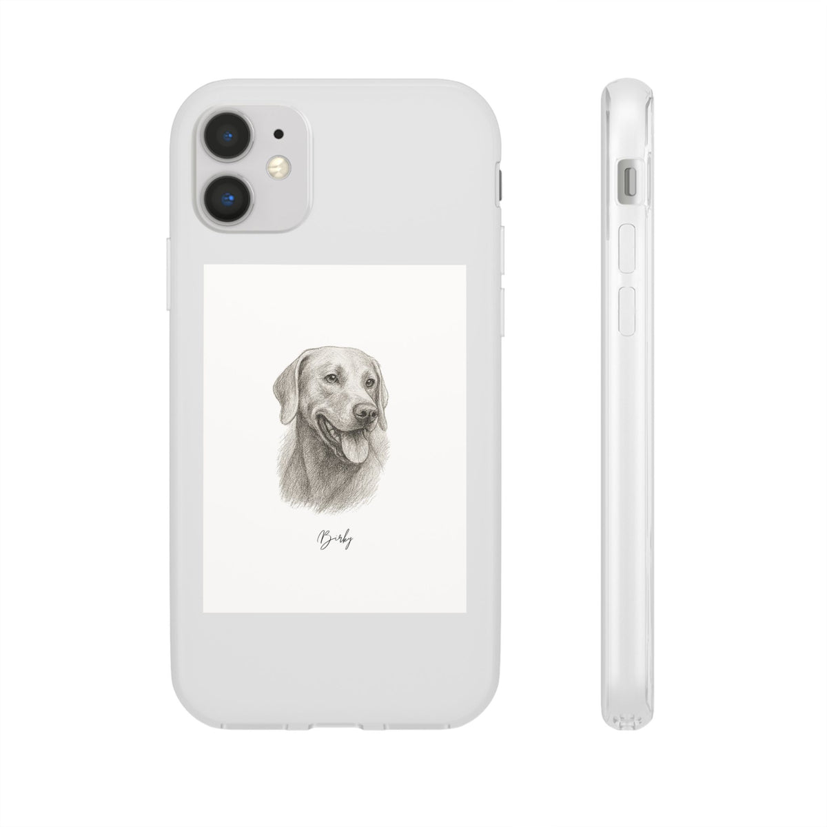 Hand Drawing Style - Custom Pet Phone Case