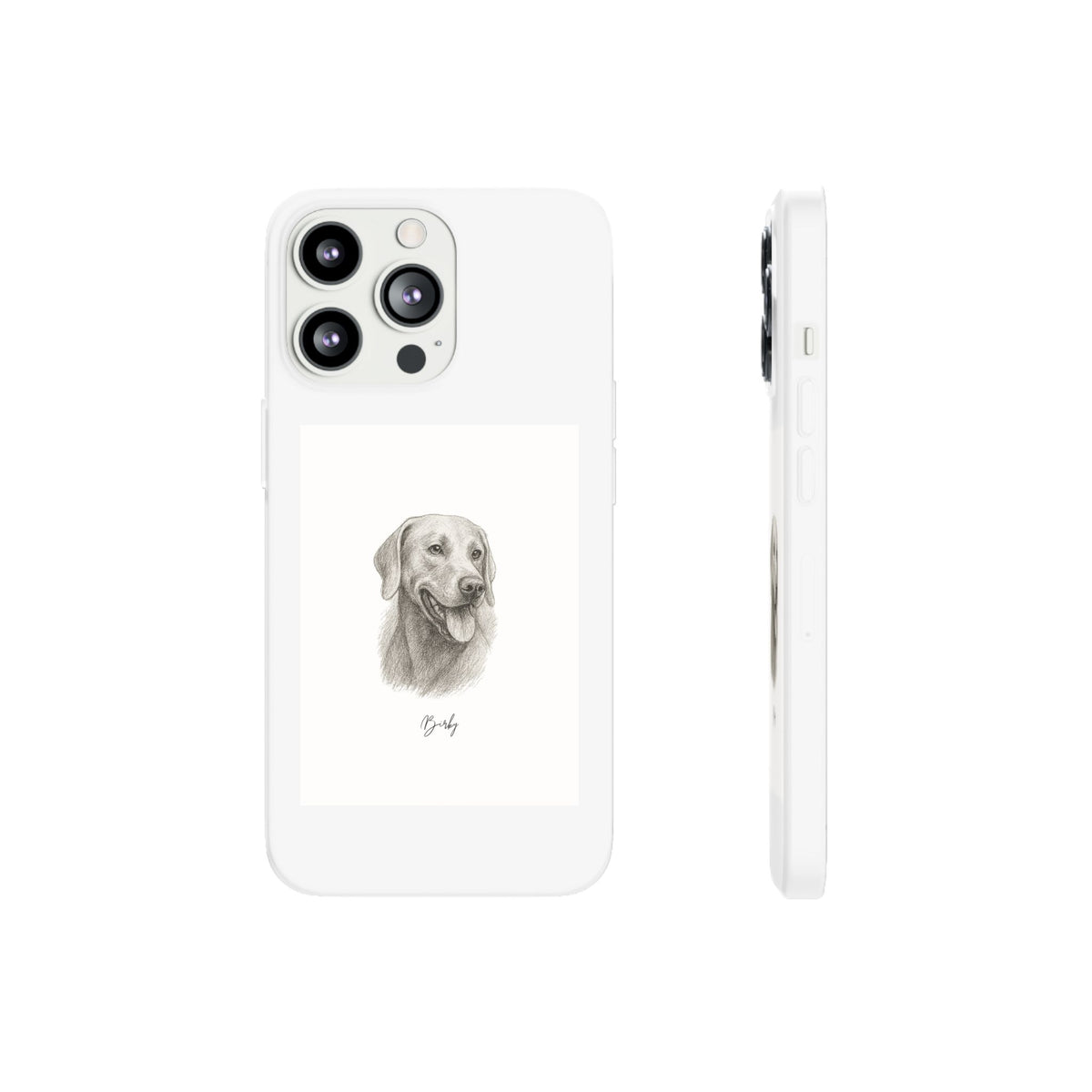Hand Drawing Style - Custom Pet Phone Case
