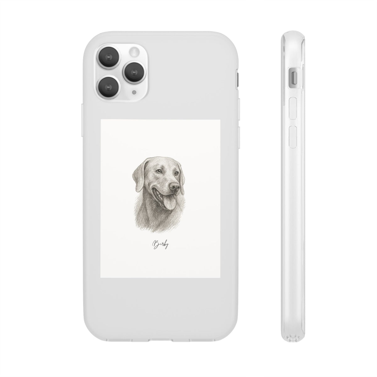 Hand Drawing Style - Custom Pet Phone Case