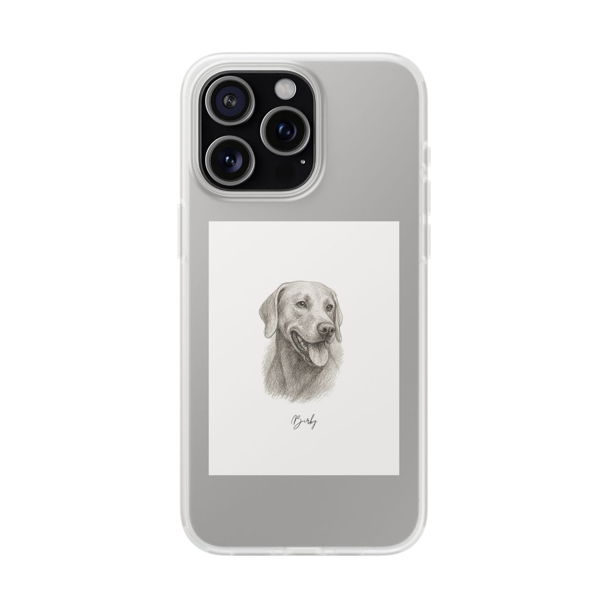 Hand Drawing Style - Custom Pet Phone Case