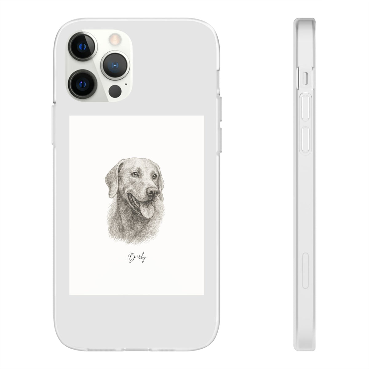 Hand Drawing Style - Custom Pet Phone Case