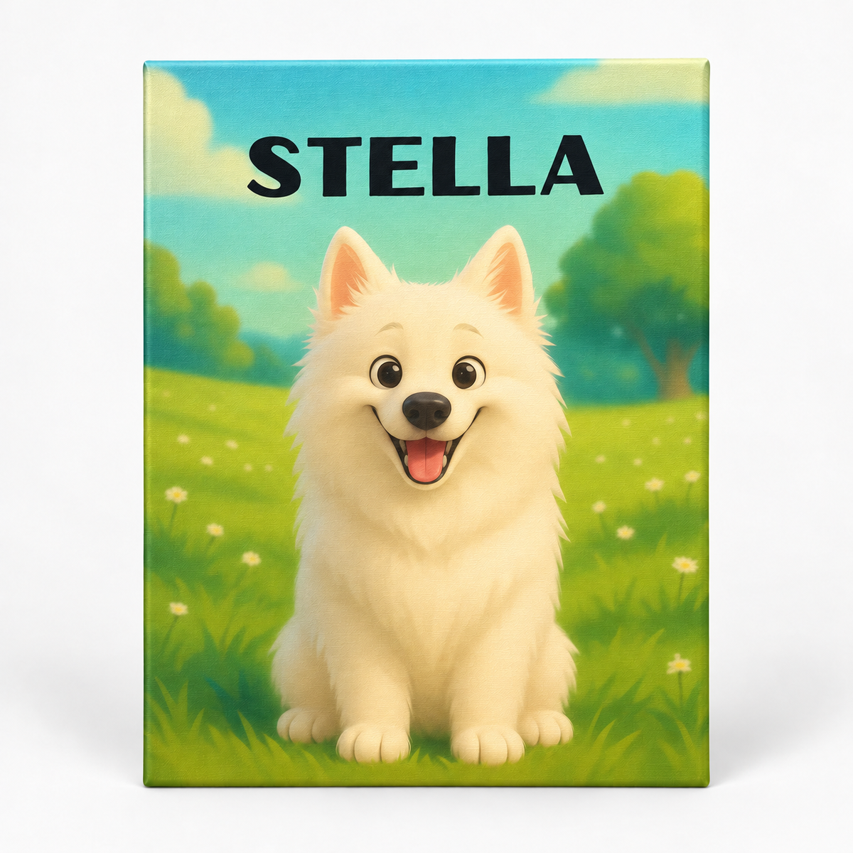 Pixar Cartoon Style - Custom Pet Canvas