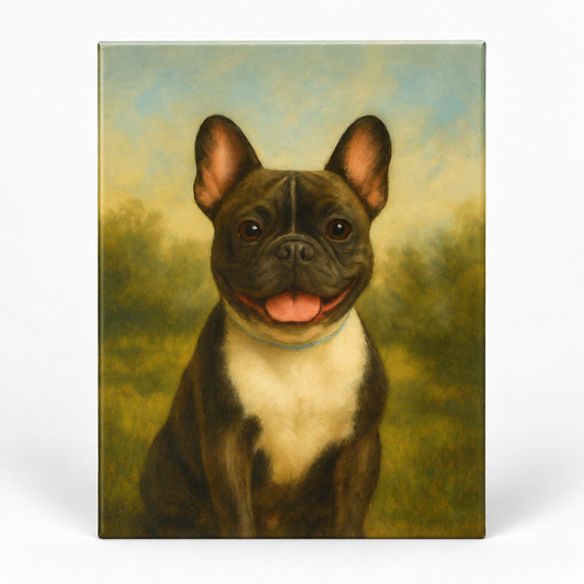 Oil Painting Style - Custom Pet Canvas