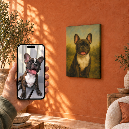Oil Painting Style - Custom Pet Canvas