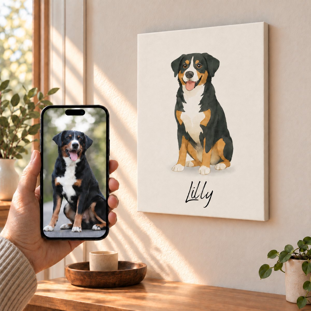 Full Body Style - Custom Pet Canvas
