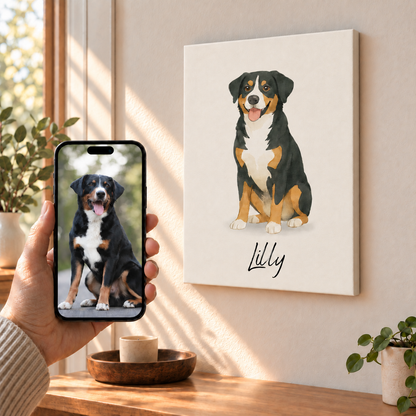 Full Body Style - Custom Pet Canvas