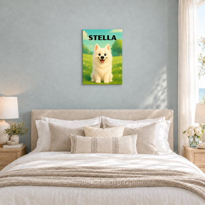 Pixar Cartoon Style - Custom Pet Canvas