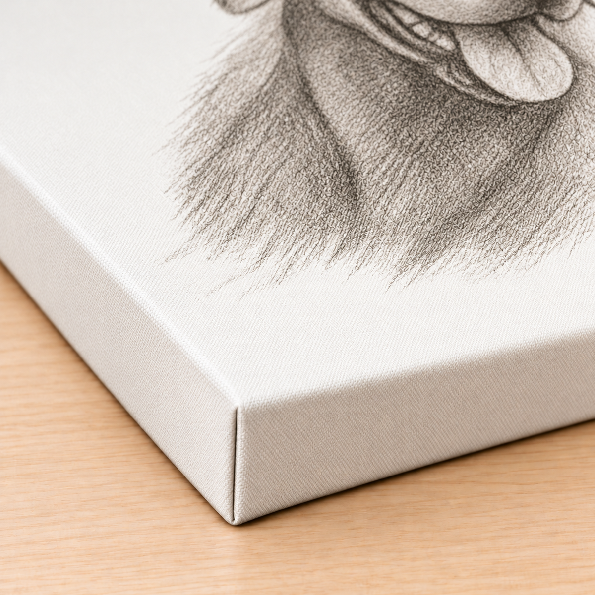 Hand Drawing Style - Custom Pet Canvas